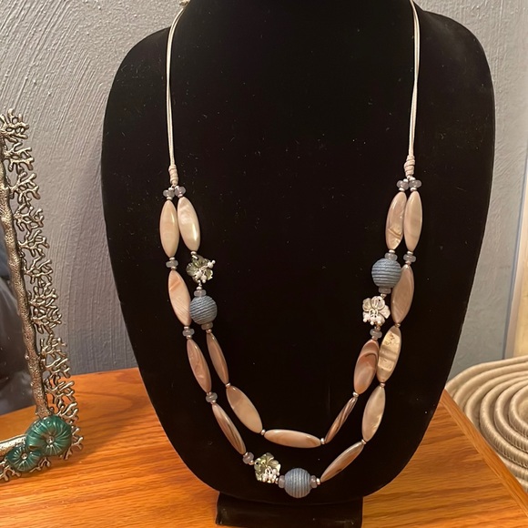 J. Jill | Jewelry | J Jill Shell Flower 